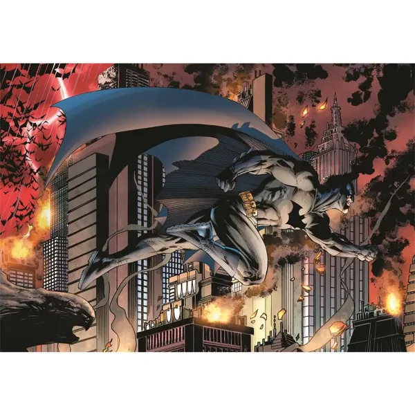 Batman puzzle 1000 pezzi Compact 70x50cm - Clementoni immagine 2