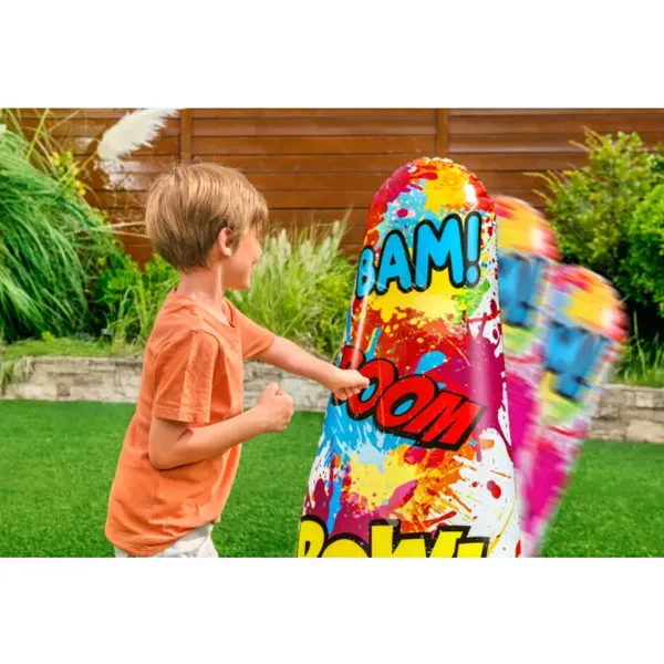 Bestway: Bob Bag™ Comic Blast sacco da boxe gonfiabile 119 cm immagine 3