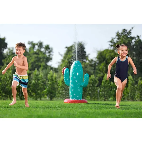 Bestway: Cactus Oasis™ irrigatore da giardino a forma di cactus 74x56x104 immagine 3