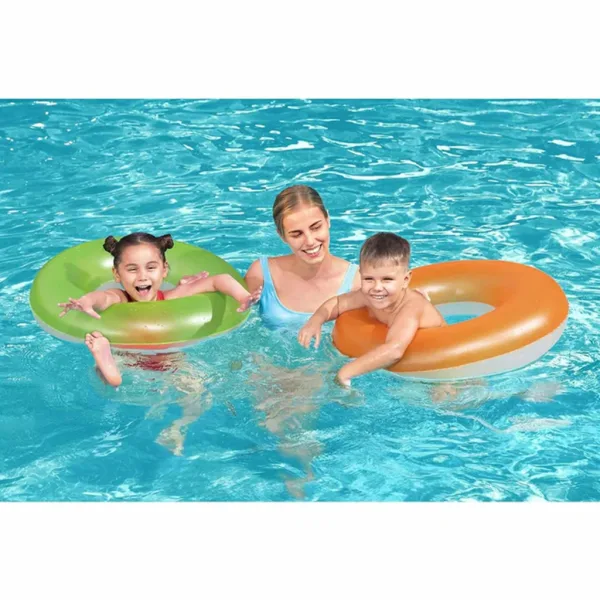 Bestway: Ciambella gonfiabile opaca con motivo neon, in due varianti, 76 cm, 1 pezzo immagine 4