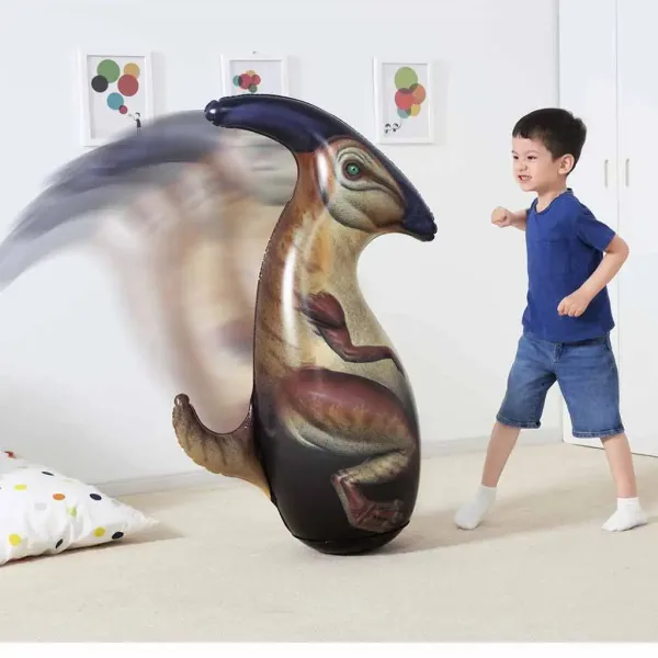 Bestway: Dinosauri gonfiabili Bop Bags™ da boxe, 89 cm, vari modelli, 1 pz immagine 2