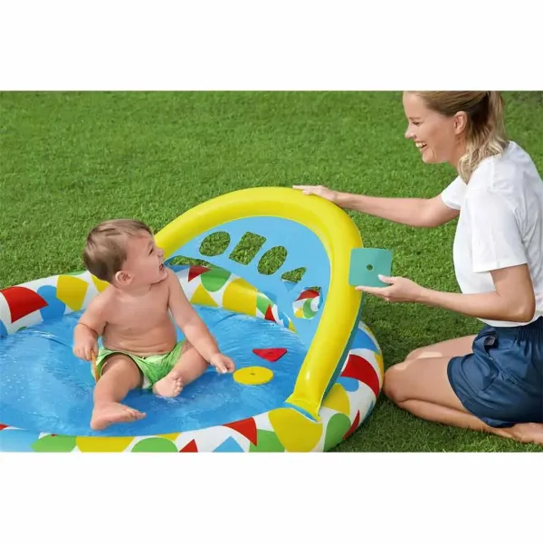 Bestway: Lil Splash & Learn™ piscina per bambini 120 x 117 x 46 cm immagine 4