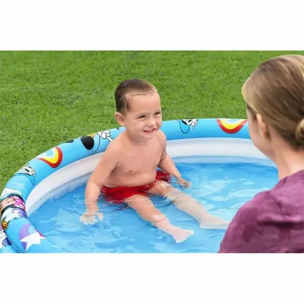 Bestway: Piscina per bambini Disney Junior® Topolino Ø 122 x 25 cm immagine 4