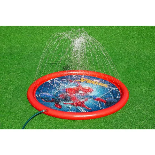 Bestway: Piscina per bambini con spruzzo dacqua Uomo Ragno™ 165 cm immagine 2