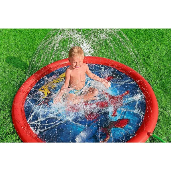 Bestway: Piscina per bambini con spruzzo dacqua Uomo Ragno™ 165 cm immagine 3