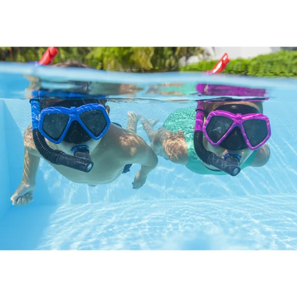 Bestway: Set da snorkeling Dominator in diversi colori immagine 2