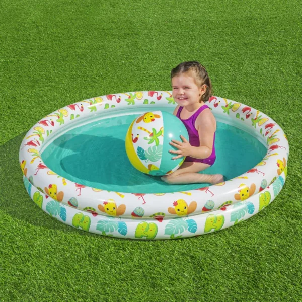 Bestway: Set piscina gonfiabile Beachtastic 3 in 1 Ø 122 x 20 cm immagine 2