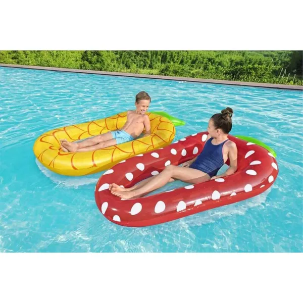 Bestway: Sweet Summer™ Materasso gonfiabile con rete a tema frutta 164x88x23 cm, vari modelli, 1 pz immagine 2