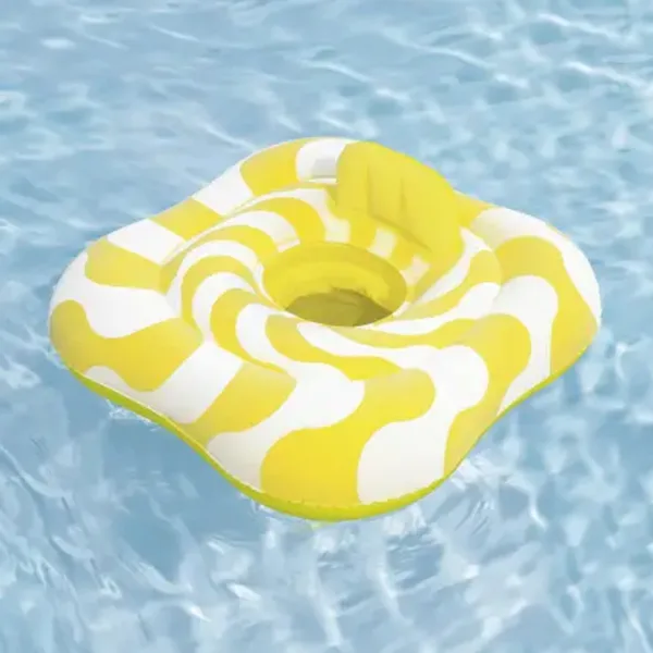 Bestway: Swim Safe salvagente per neonati con seduta a due anelli, 79 cm immagine 3