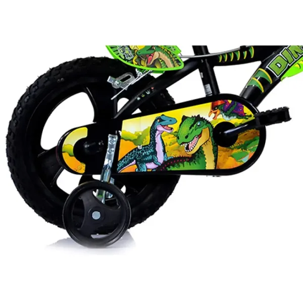 Bicicletta da bambino con dinosauro T-Rex, misura 16 - Dino Bikes immagine 2