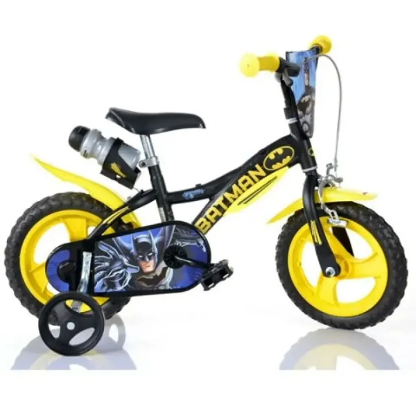Bicicletta per bambini Batman taglia 12 - Bicicletta Dino Bikes immagine 1