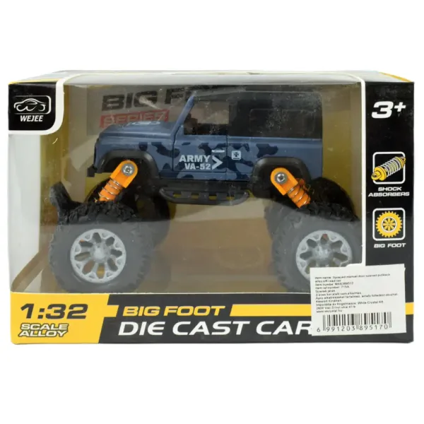 Big Foot Series: Auto fuoristrada a retrocarica con pneumatici da 13 cm immagine 5