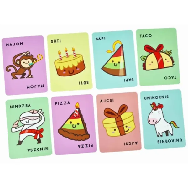 Biscotto, cappello, taco, pizza, gioco da tavolo ajcsi immagine 3