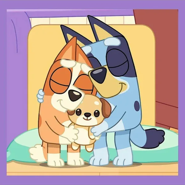Bluey 3 in 1 puzzle da 20-36-50 pezzi - Trefl immagine 2
