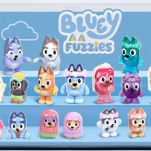 Bluey Fuzzies confezione sorpresa con 2 personaggi immagine 3