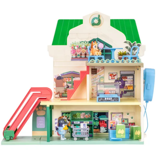 Bluey: Grande set da gioco supermercato immagine 2