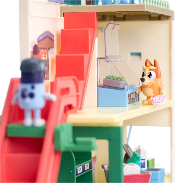 Bluey: Grande set da gioco supermercato immagine 4
