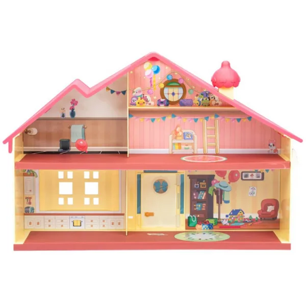 Bluey: Set da gioco casa di famiglia festiva con figura di Bluey in festa immagine 5