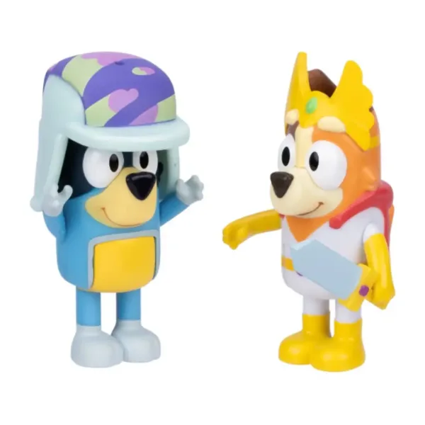 Bluey: Set di 2 figure Chilli e Bandit Fiaba immagine 2