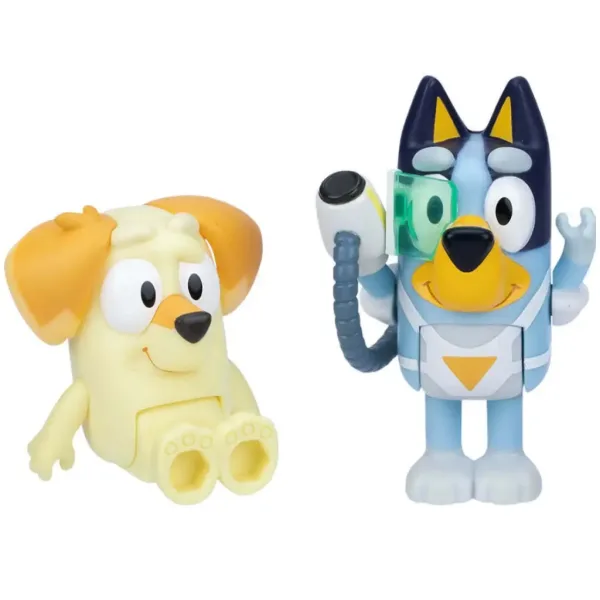 Bluey: Set di 2 personaggi Bluey e Chucky immagine 2