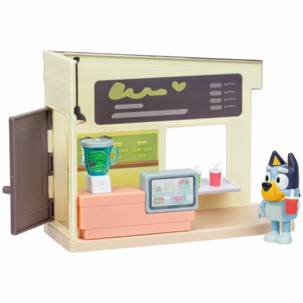 Bluey: Set di gioco del chiosco dei succhi con figurina di Bluey immagine 2
