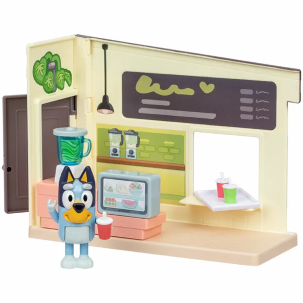 Bluey: Set di gioco del chiosco dei succhi con figurina di Bluey immagine 3