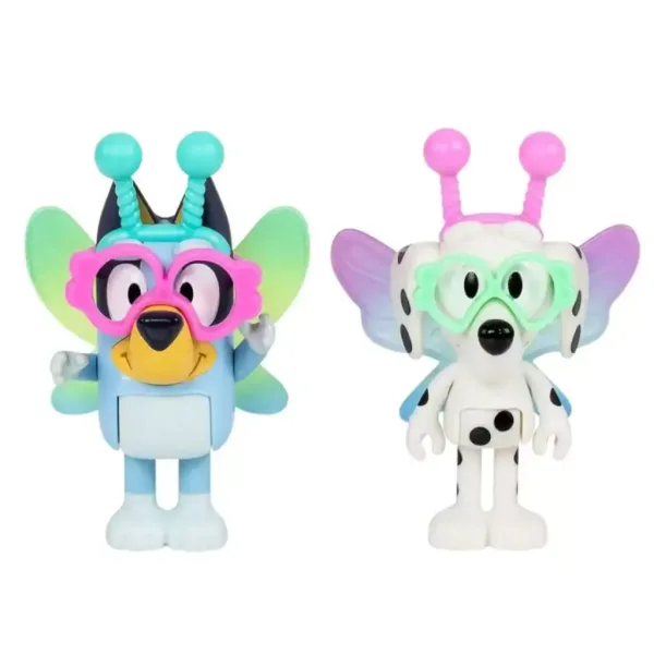 Bluey alieni: set di figure Bluey e Chloe immagine 2