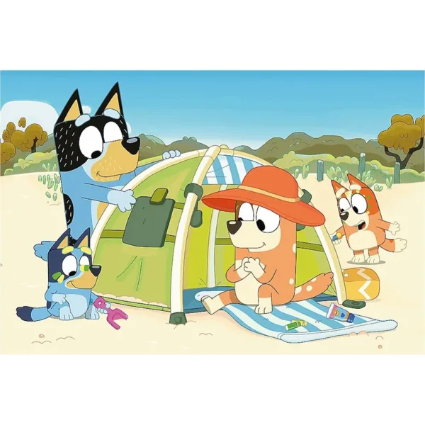 Bluey giornata meravigliosa puzzle Maxi da 24 pezzi - Trefl immagine 2
