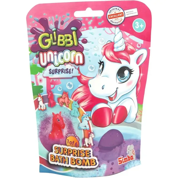 Bomba da bagno unicorno Glibbi - Simba Toys immagine 1