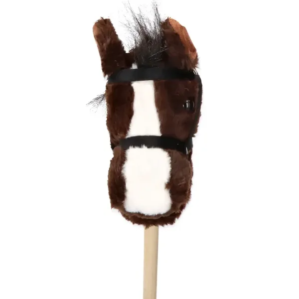 Bonnie il cavallo a dondolo di colore marrone scuro - Woodyland immagine 2