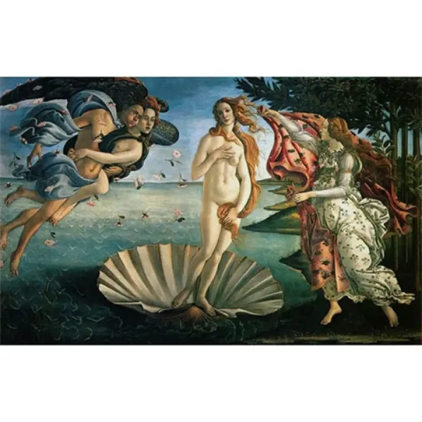 Botticelli: La nascita di Venere Museo HQC puzzle 2000 pezzi - Clementoni immagine 2