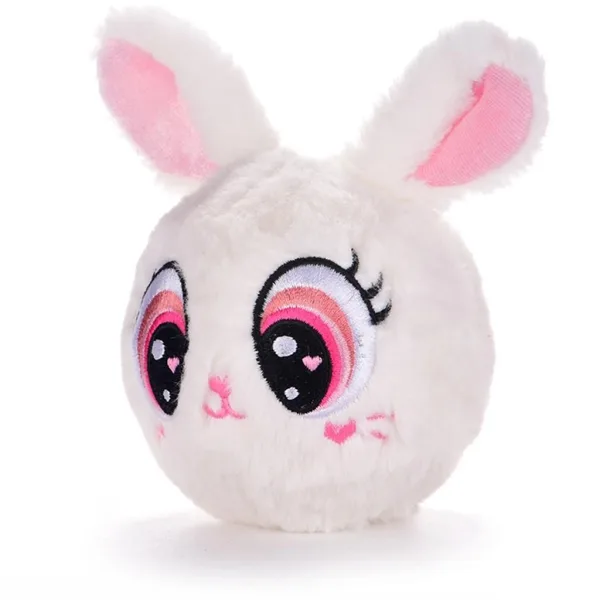 Bouncibles: Palla di peluche rimbalzante - Evie il coniglietto bianco immagine 2