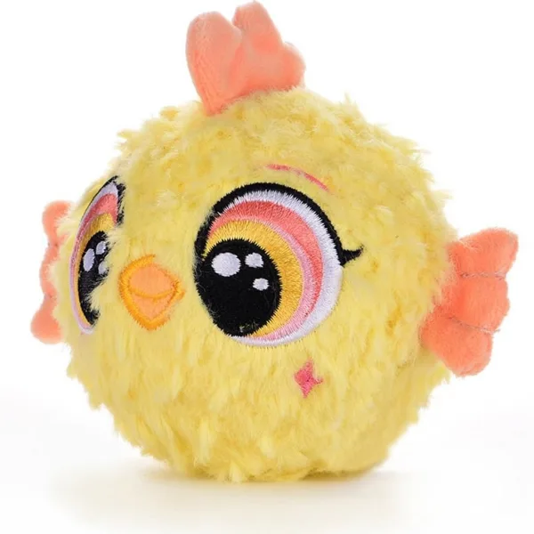 Bouncibles: Palla di peluche rimbalzante - Leo, il pulcino giallo immagine 2