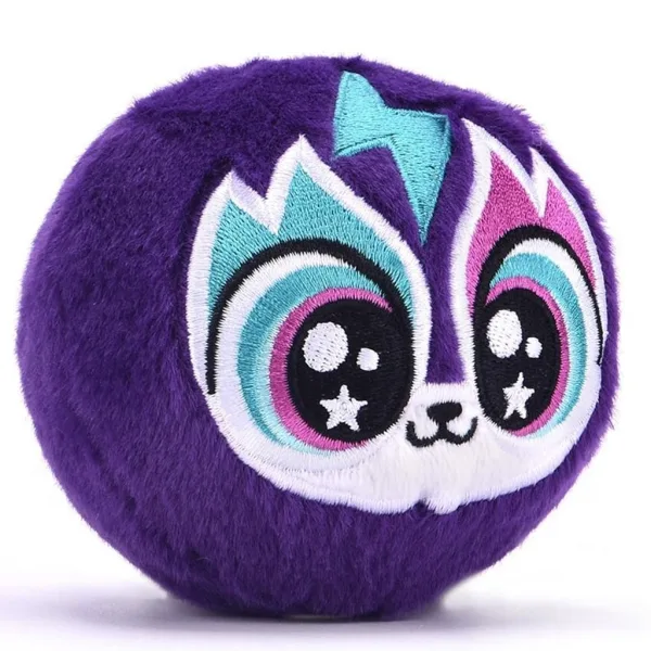 Bouncibles: Peluche palla rimbalzante - Electra, la gattina viola immagine 2