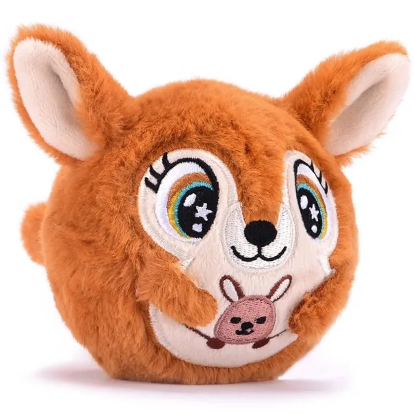 Bouncibles: Peluche palla rimbalzante - Jumpi, il canguro marrone immagine 2