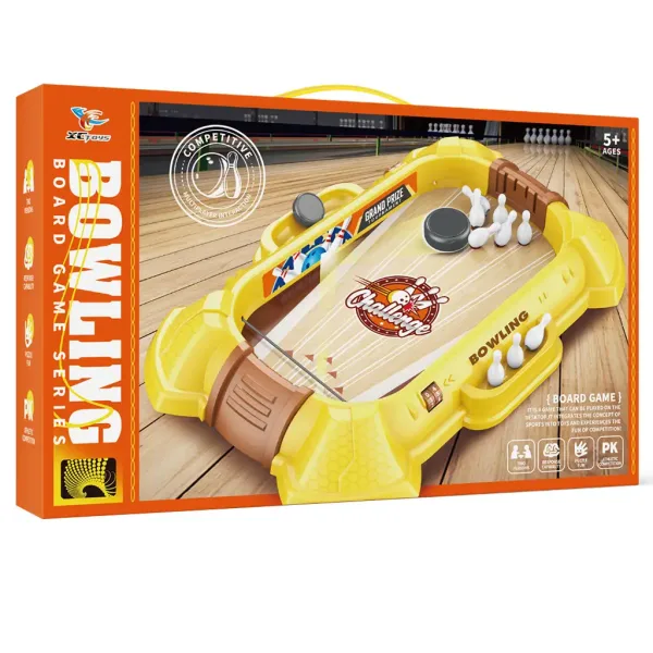 Bowling: Set da gioco da tavolo bowling 26x39cm immagine 3