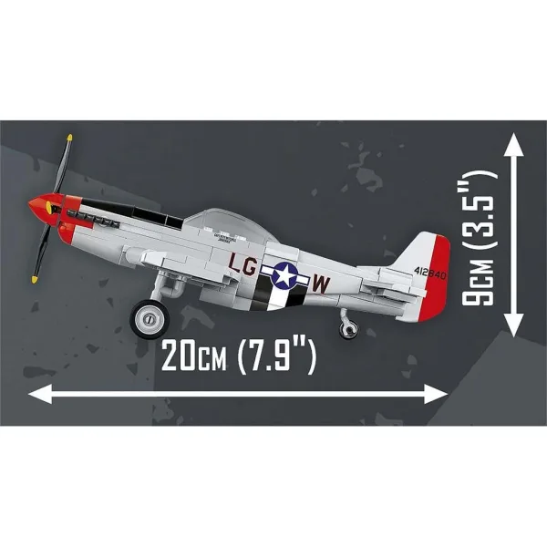 COBI: Aereo Mustang P-51D "TOP GUN: Maverick" set di costruzione (5847) immagine 2