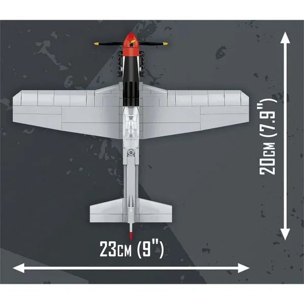 COBI: Aereo Mustang P-51D "TOP GUN: Maverick" set di costruzione (5847) immagine 3