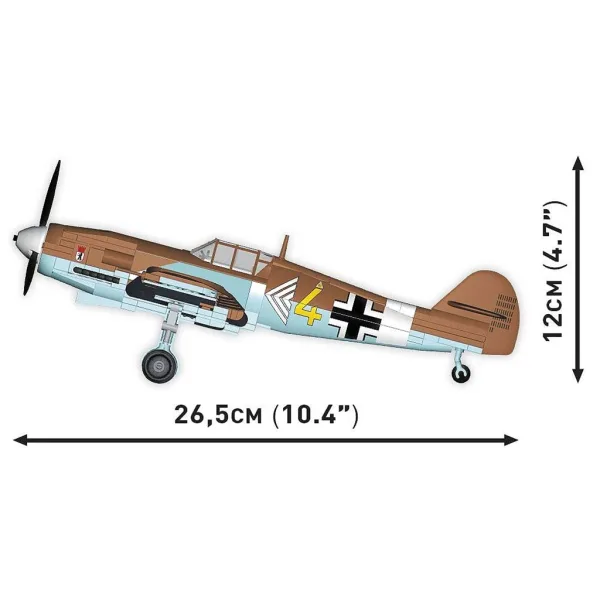 COBI: Aereo da costruzione Messerschmitt Bf 109 G “Gustav” (5761) immagine 6