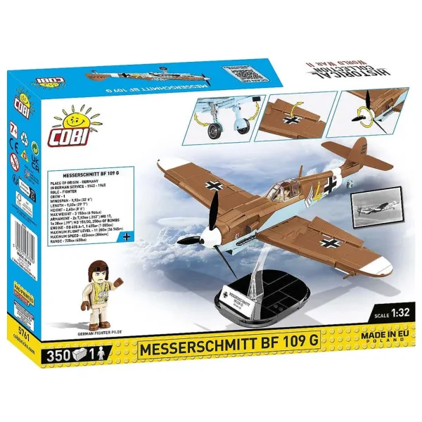 COBI: Aereo da costruzione Messerschmitt Bf 109 G “Gustav” (5761) immagine 8