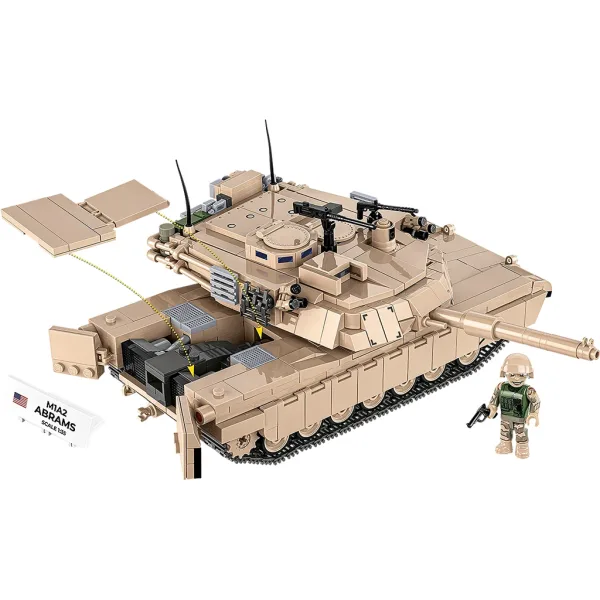 COBI: Armed Forces M1A2 Abrams set da costruzione (2632) immagine 3