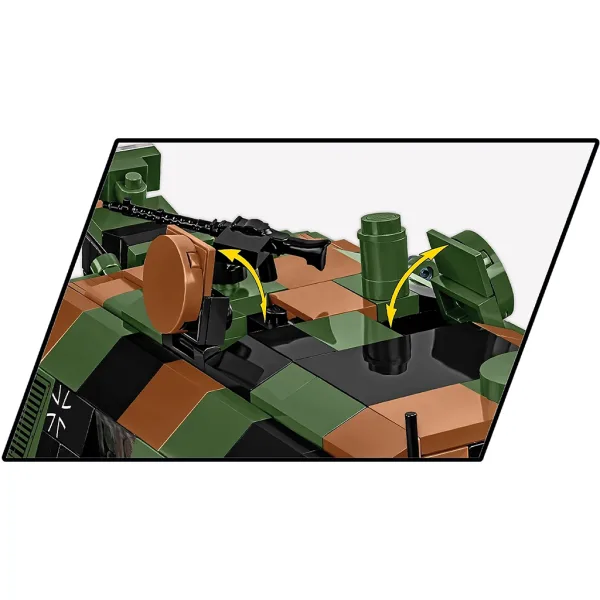 COBI: Armed Forces Panzerhaubitze 2000 gioco di costruzione (2628) immagine 5
