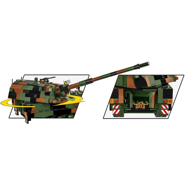 COBI: Armed Forces Panzerhaubitze 2000 gioco di costruzione (2628) immagine 6