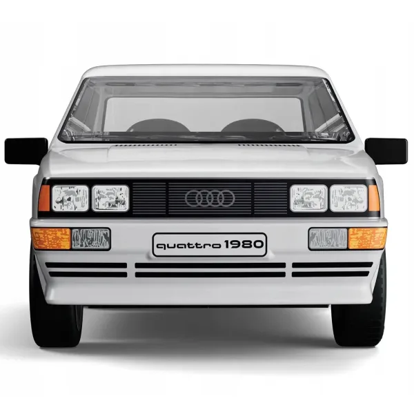 COBI: Audi Quattro 1980 gioco da costruzione auto bianca (24665) immagine 2