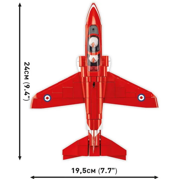 COBI: BAe Hawk T1 “Red Arrows” aereo da costruzione (5844) immagine 7