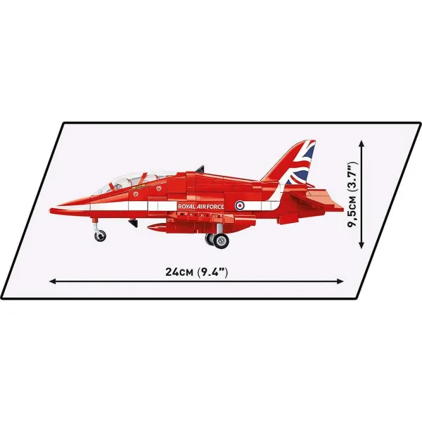 COBI: BAe Hawk T1 “Red Arrows” aereo da costruzione (5844) immagine 8