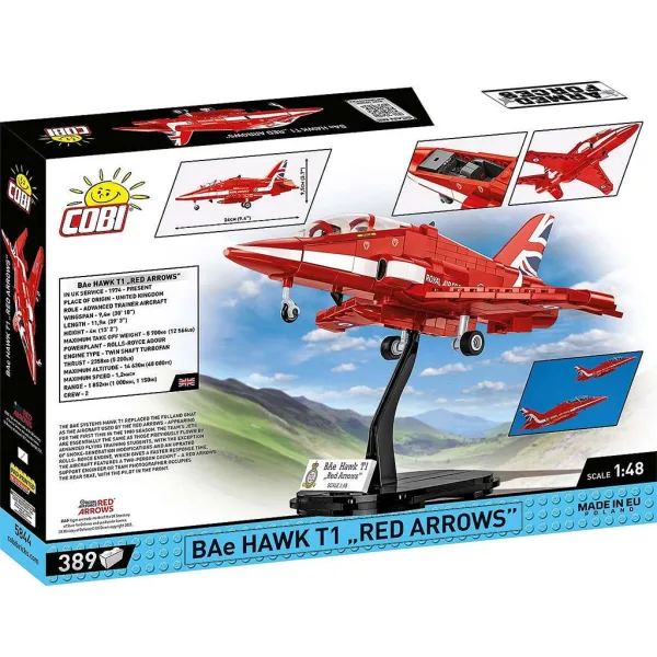 COBI: BAe Hawk T1 “Red Arrows” aereo da costruzione (5844) immagine 9