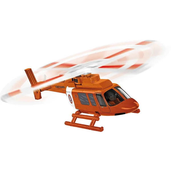 COBI: Bell 407 Guardia Costiera set di costruzione (26627) immagine 2