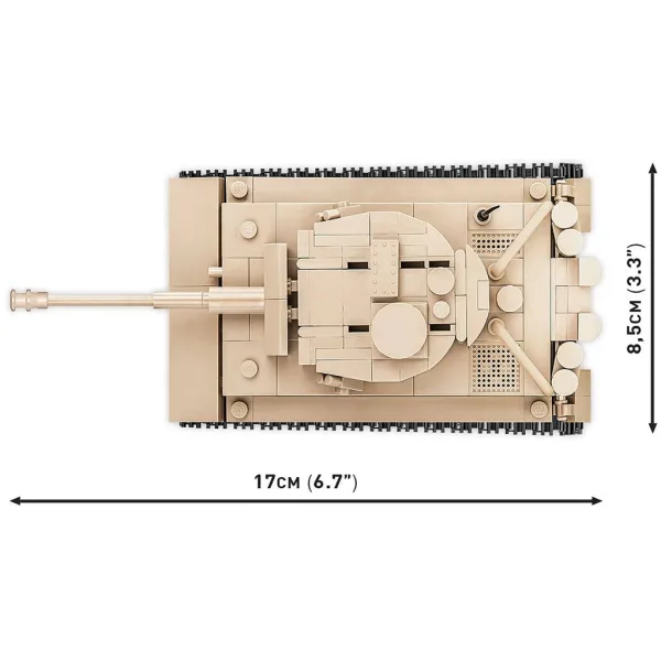 COBI: Carro armato Pzkpfw VI Tiger 131 set di costruzione (2710) immagine 3