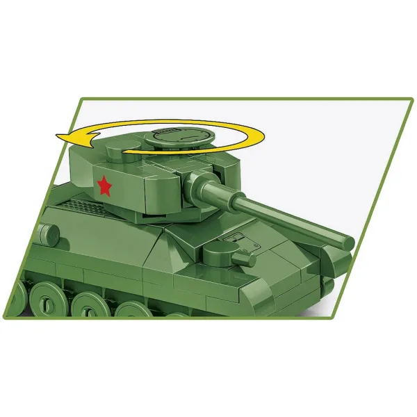 COBI: Carro armato sovietico T-34/85 set di costruzione (3092) immagine 3